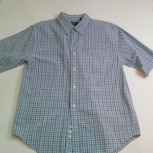 Route 66 Men's Blue Checkered Shirt